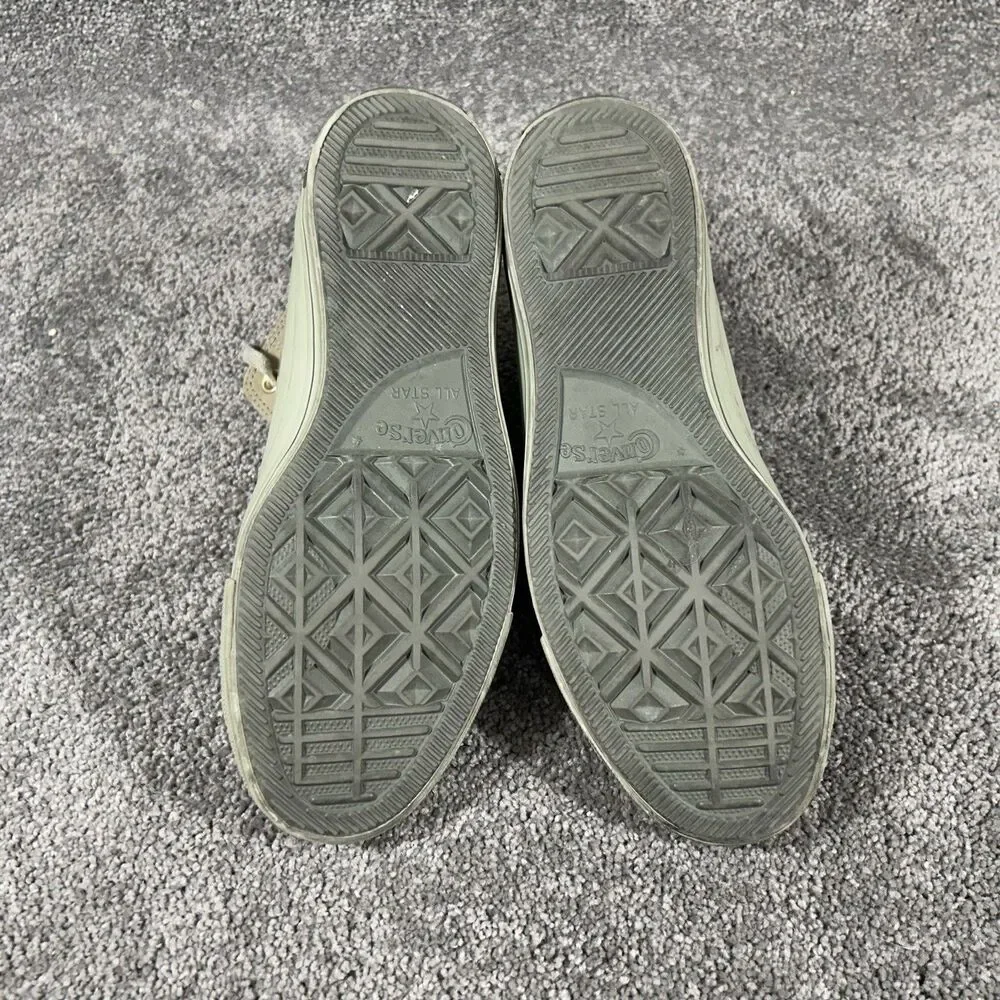 Converse Chuck Taylor All Star Hi Women’s Sz 6.5 Green Two Tone Athletic Shoes